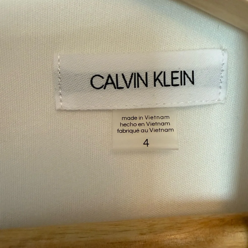 Calvin Klein White Midi Dress - Picture 2 of 3